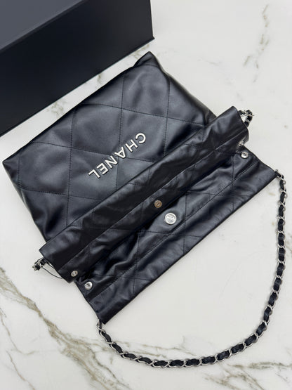 CHANEL 22Bag 黑銀 Small