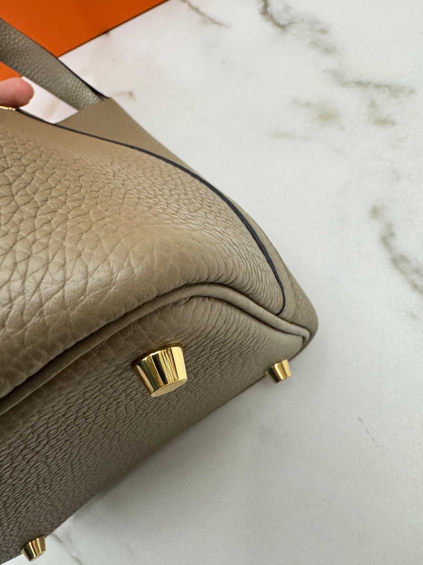 HERMES Picotin 18 馬爾淺米金扣 8Q Beige Marfa GHW