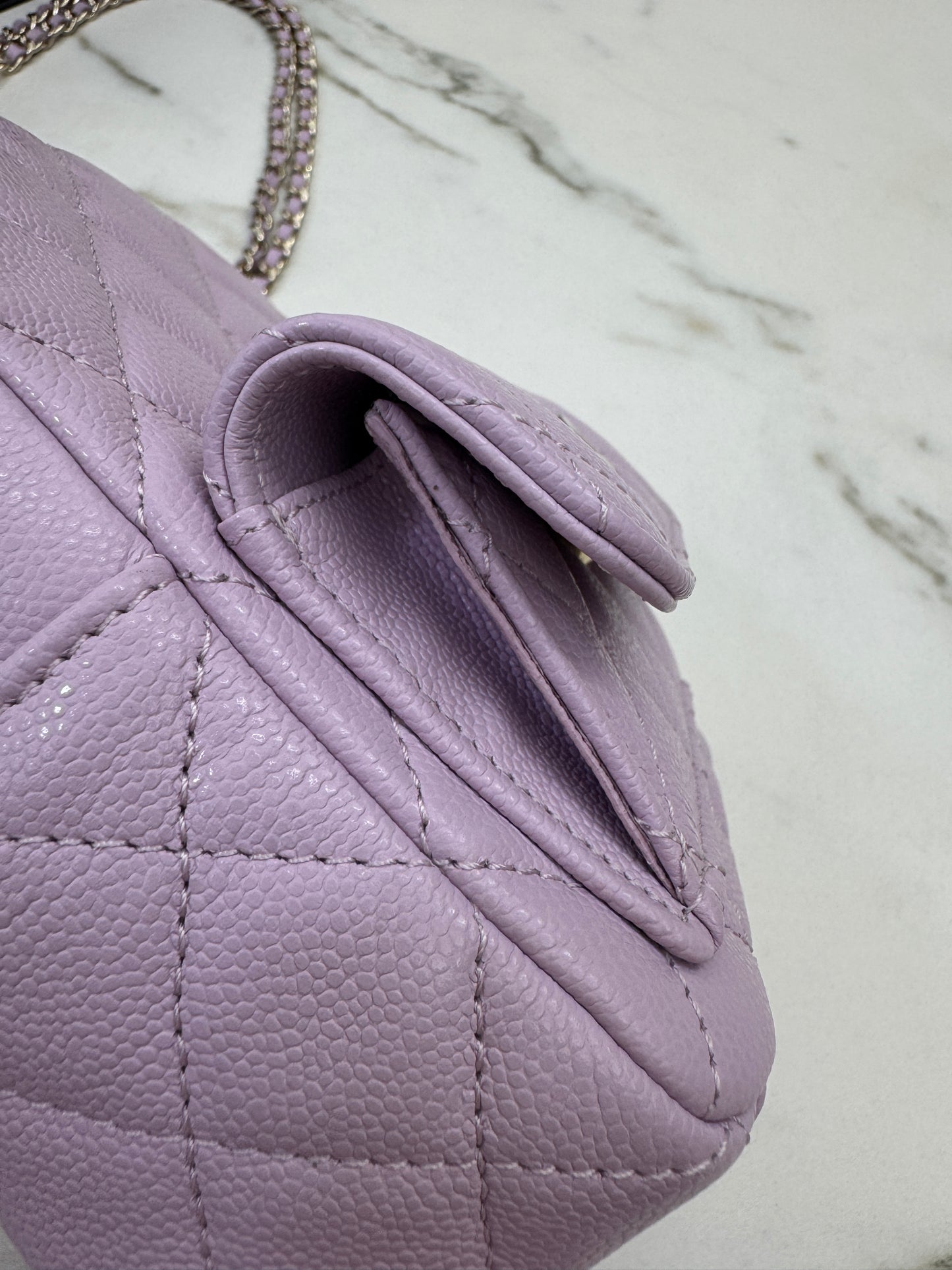 CHANEL Mini Backpack 小書包 24A粉紫色