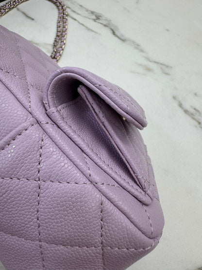 CHANEL Mini Backpack 小書包 24A粉紫色