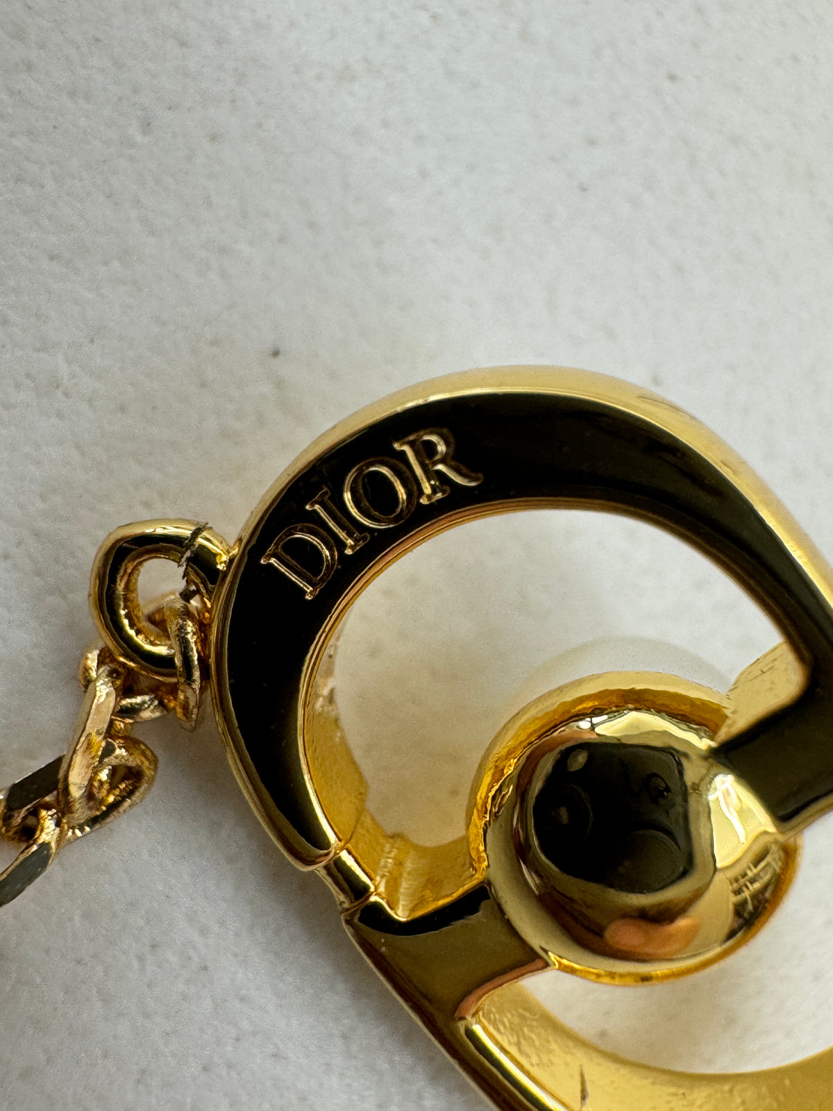 DIOR CD珍珠項鏈