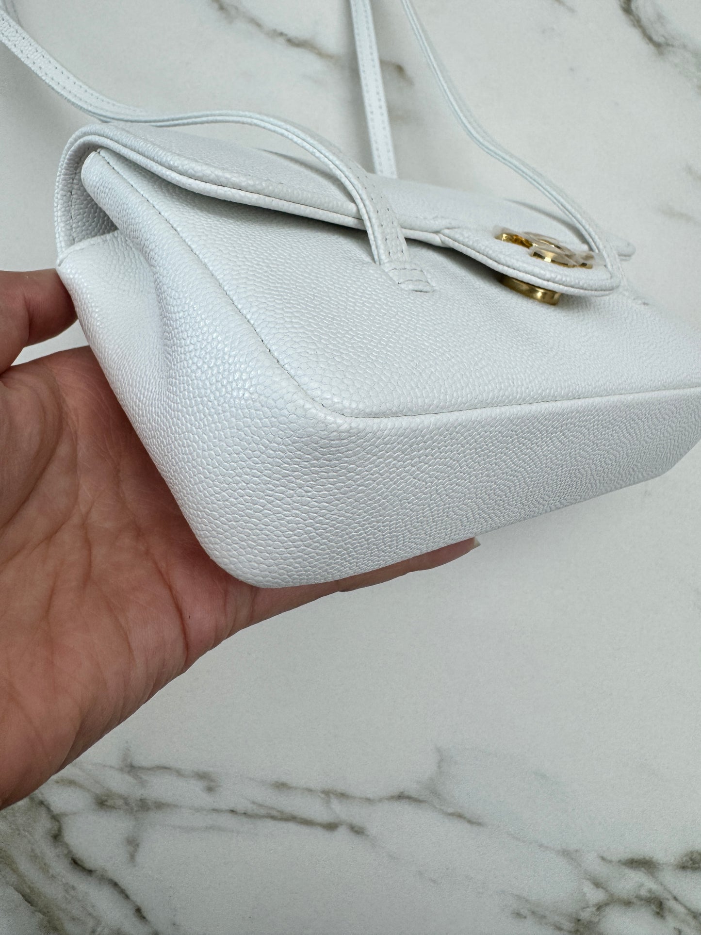 CHANEL Mini Preppy Coco 白色