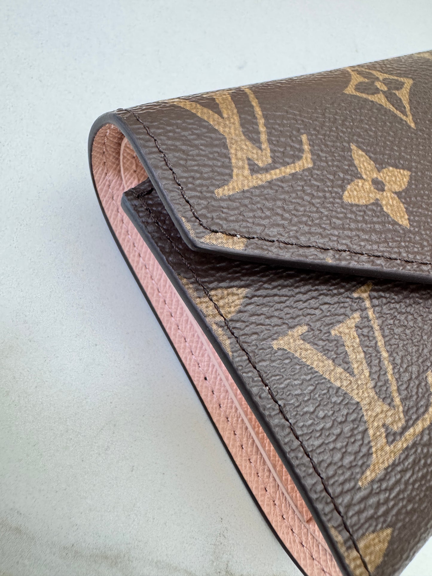 LV Victorine Wallet M62360 Rose Ballerine