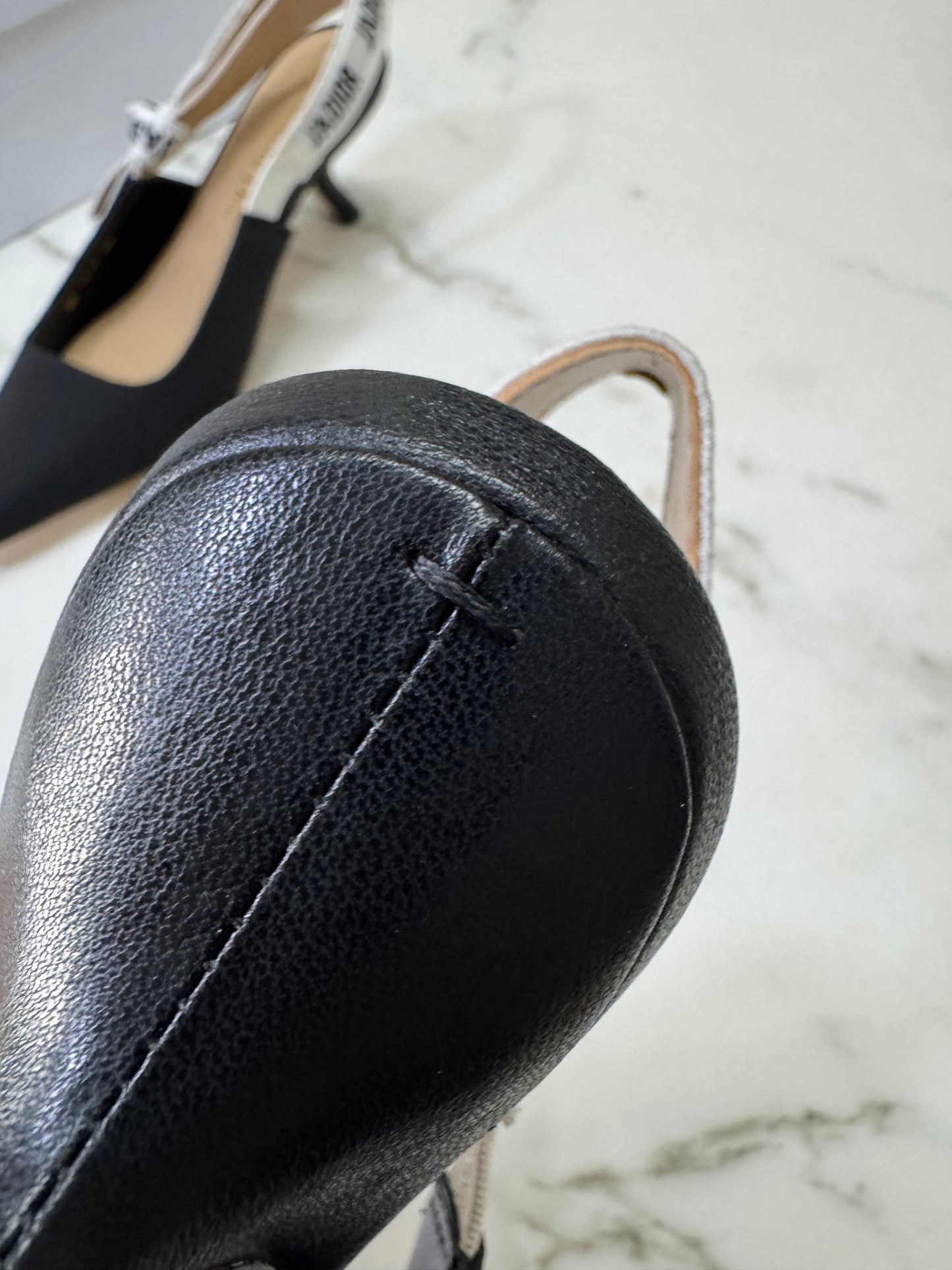 DIOR J'adior 科技布貓跟鞋