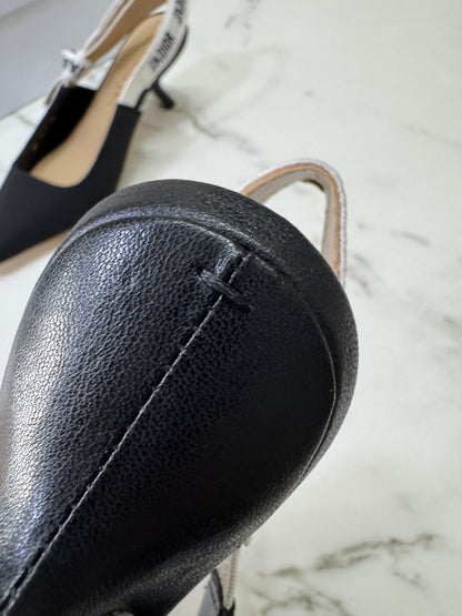 DIOR J'adior 科技布貓跟鞋