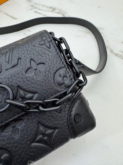 LV Steamer Wearable Wallet - Monogram Taurillon Leather