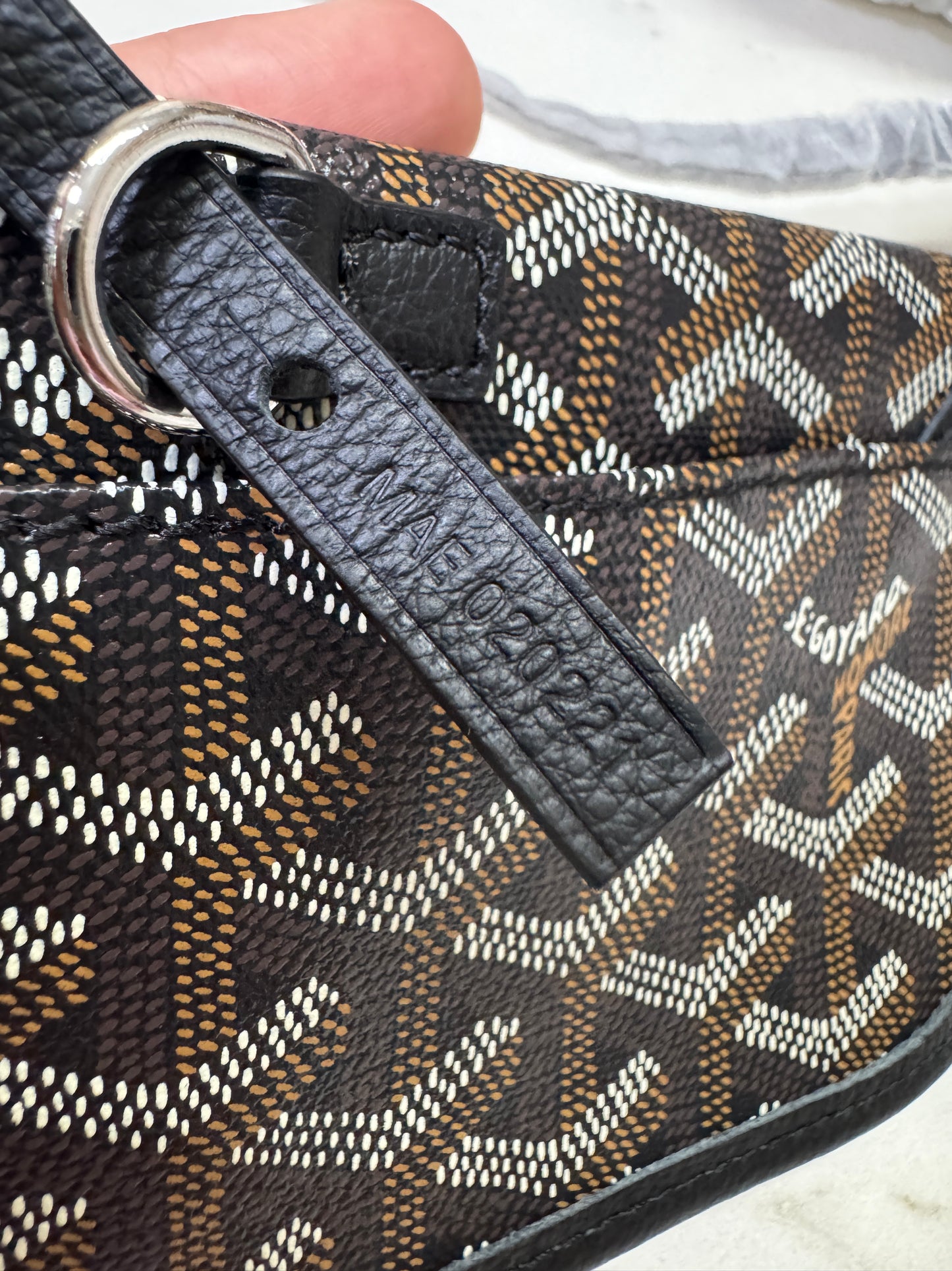GOYARD 雙面皮款 迷你托特包 Anjour Tote Mini Black