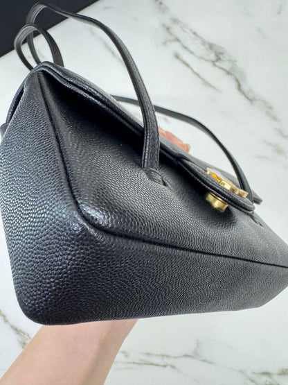 CHANEL Mini Preppy Coco Black