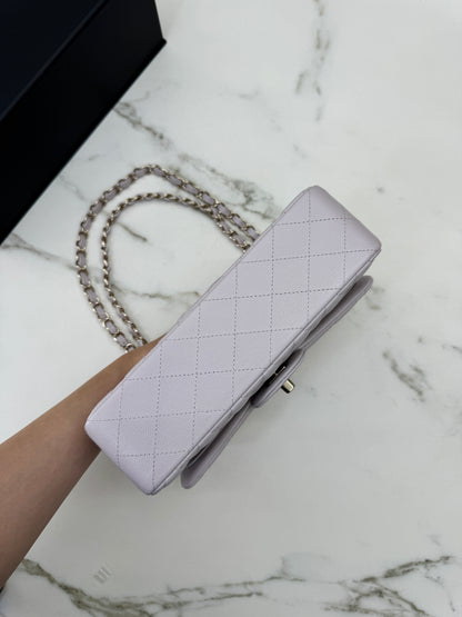 CHANEL CF23 Small 21S Liliac Caviar Calfskin GHW