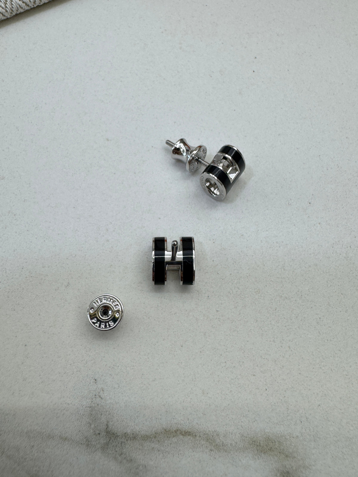 HERMES Mini Pop H 黑銀