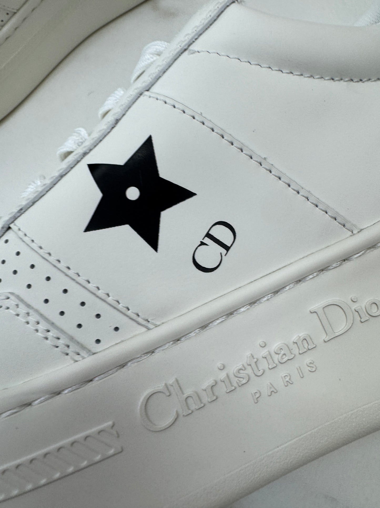 DIOR Diorstar 厚底小白鞋