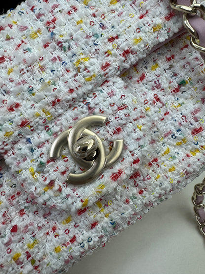 CHANEL 25P Mini CF20 毛呢 Tweed