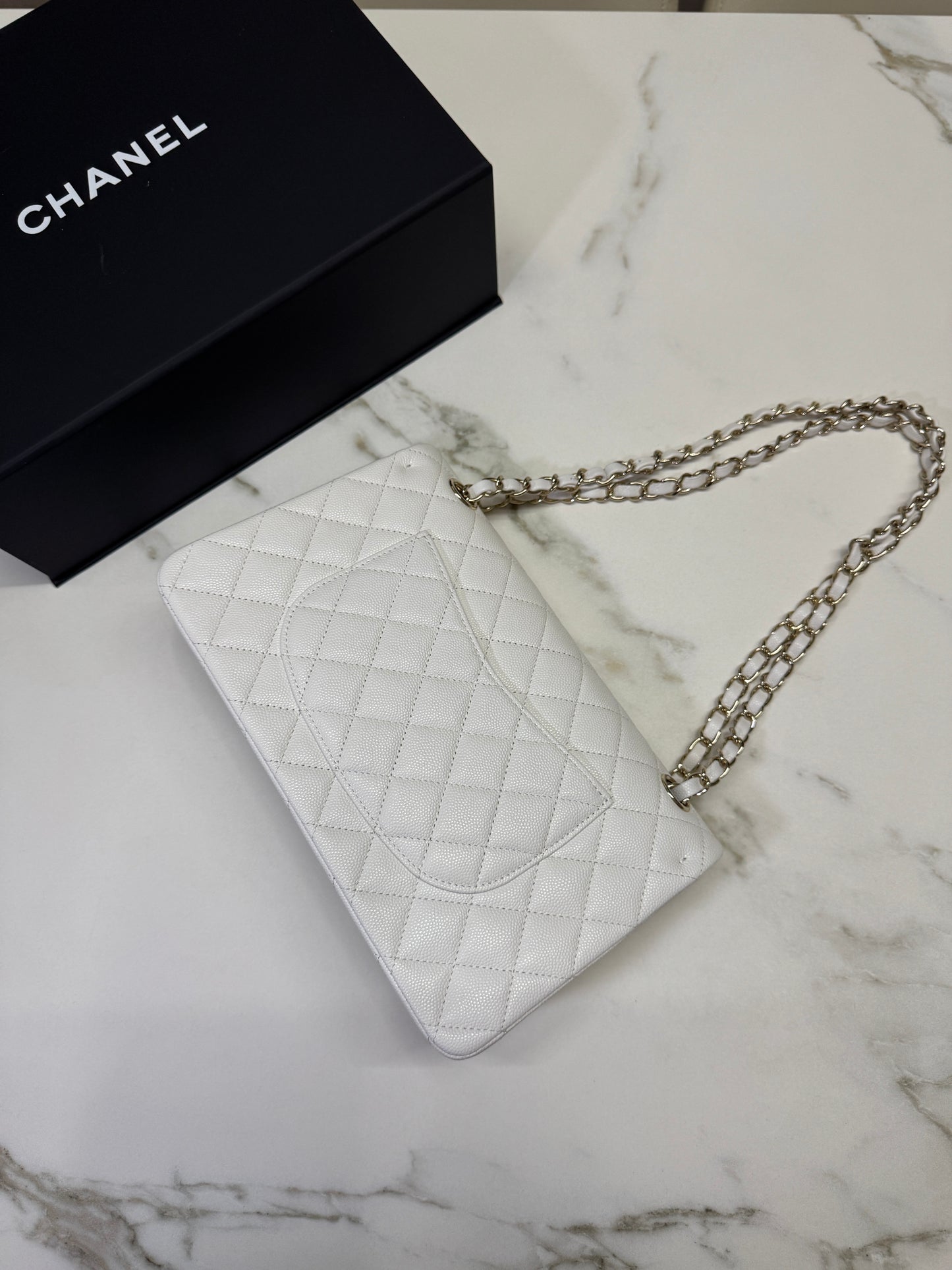 CHANEL CF25 白金牛