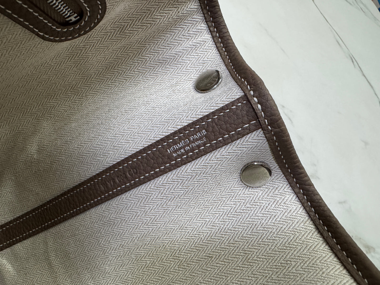 HERMES Garden Party 30 Negonda Etoupe