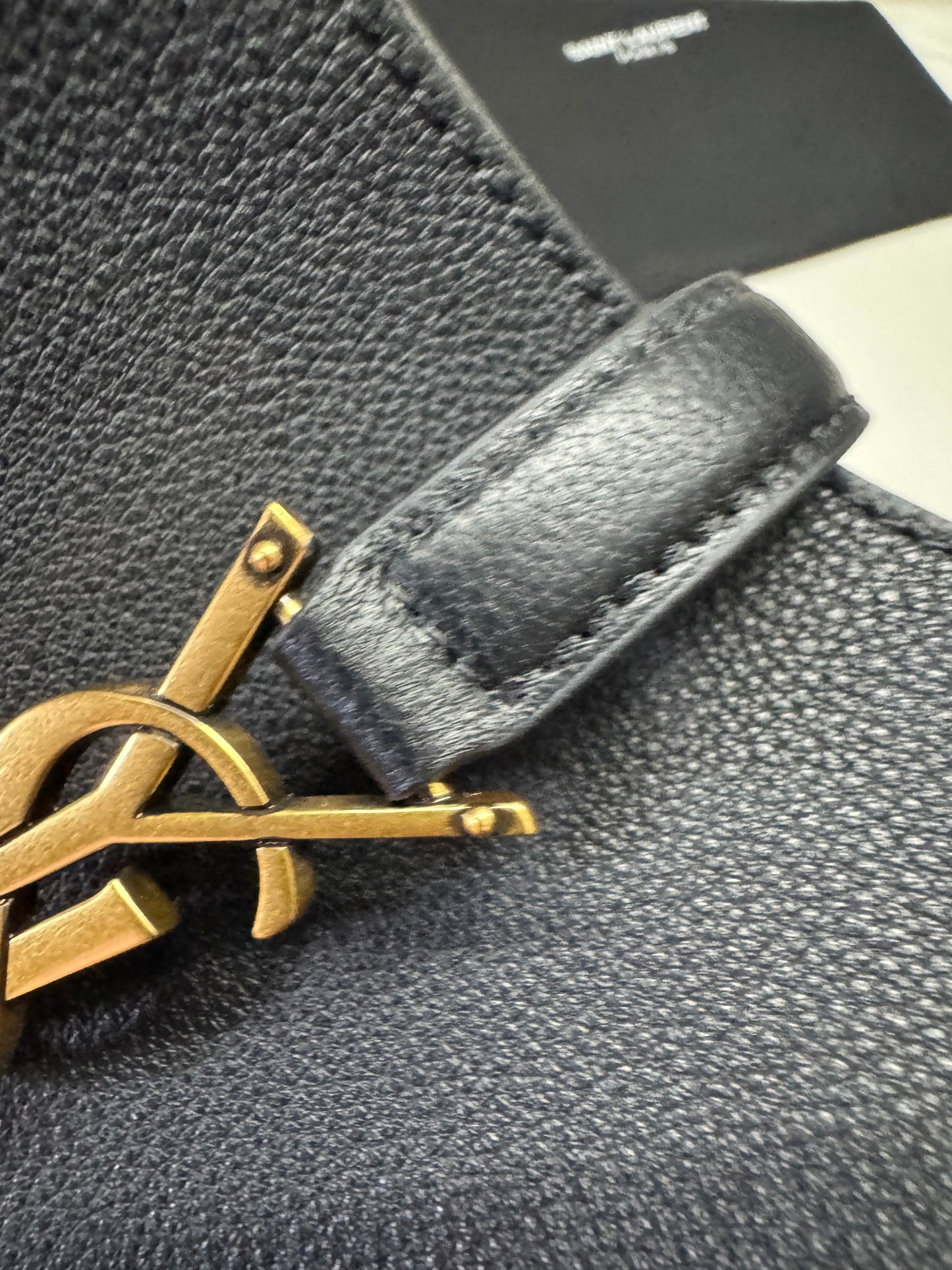 YSL LE 5 A 7 Hobo Small Black