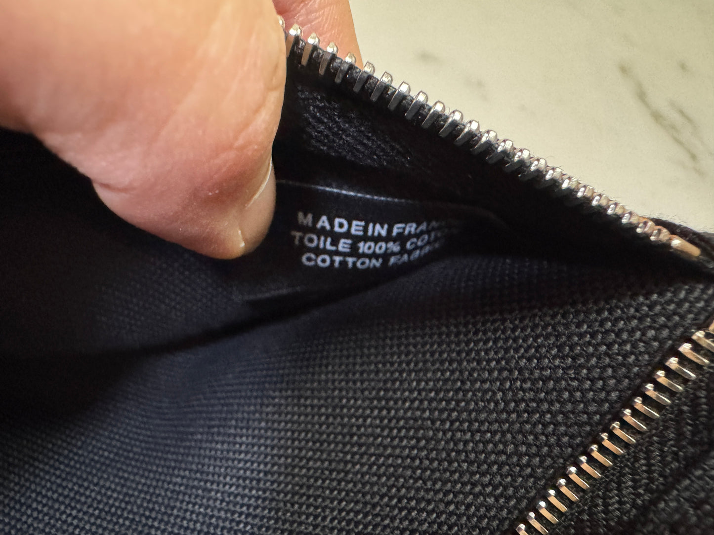 HERMES Mini Herbag 黑銀