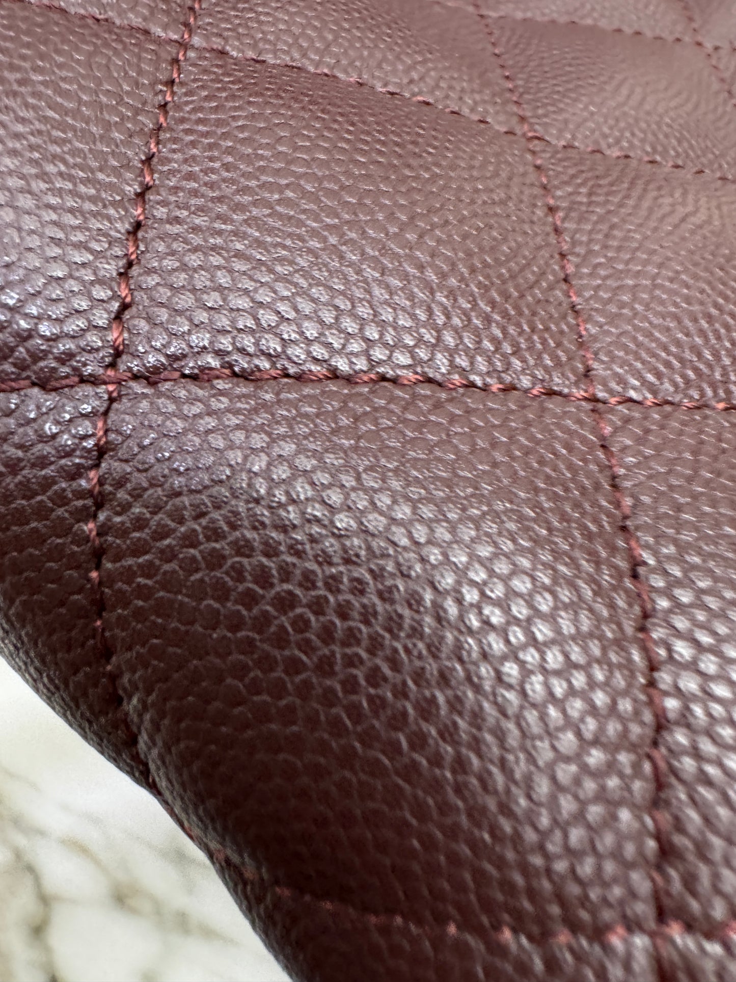 CHANEL 25Bag 荔枝牛皮 Small Chocolate