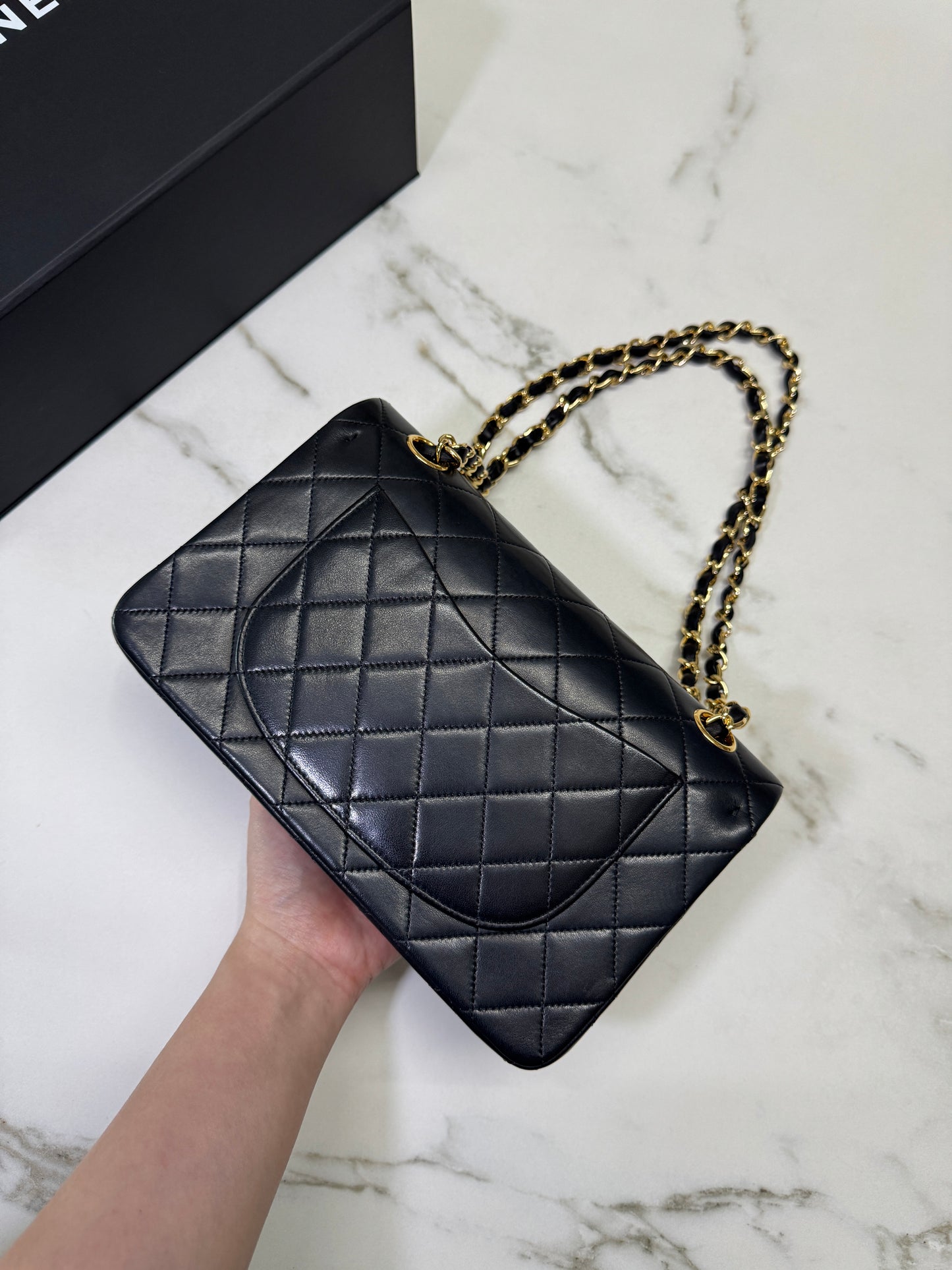 CHANEL Vintage CF23 羊皮 中古款 Lambskin