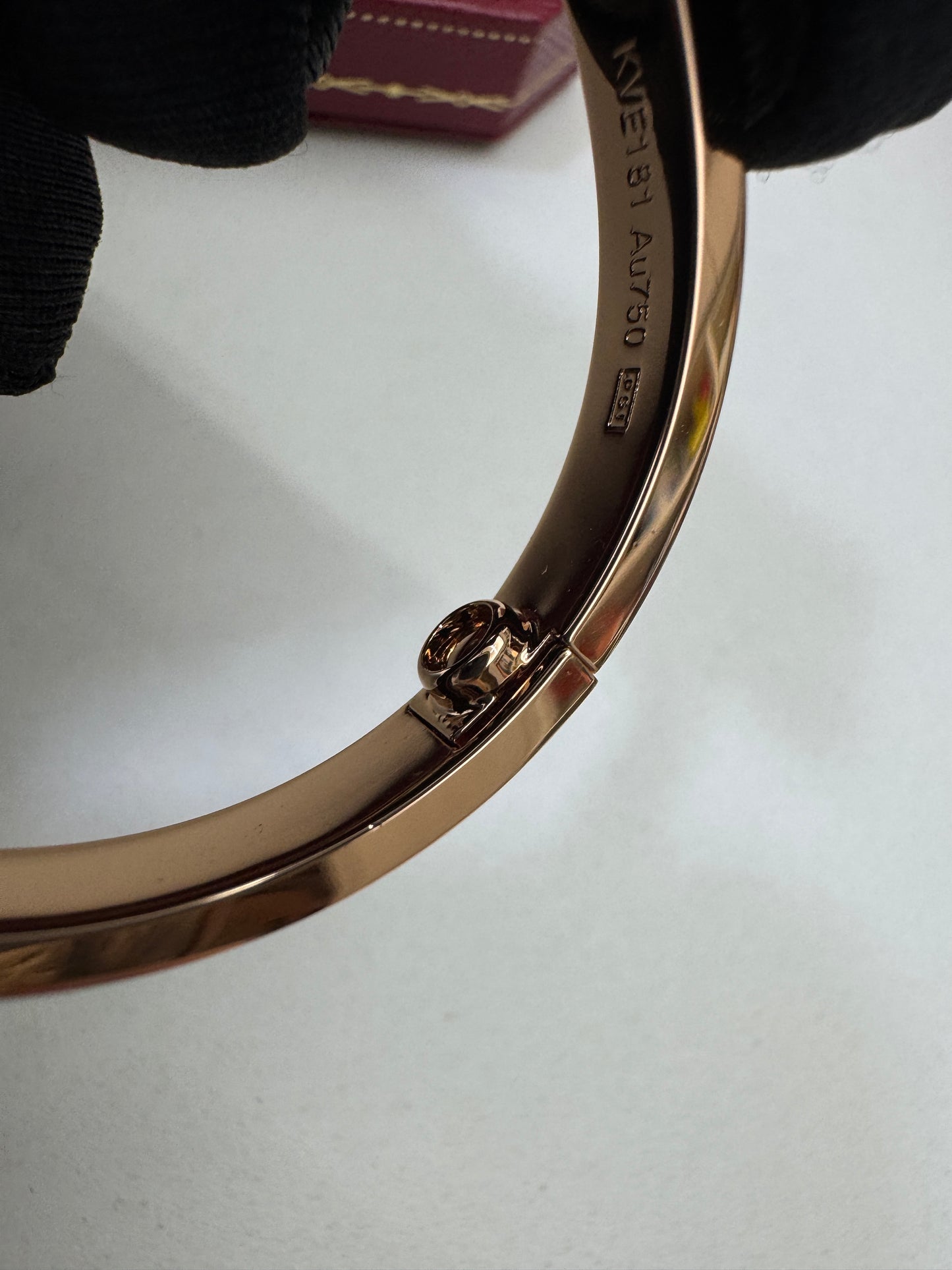 CARTIER Love Bracelet Classic Rose Gold