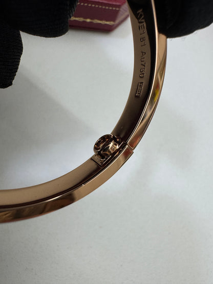 CARTIER Love Bracelet Classic Rose Gold