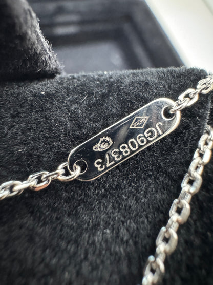 VCA Vintage Alhambra 白金色白貝母