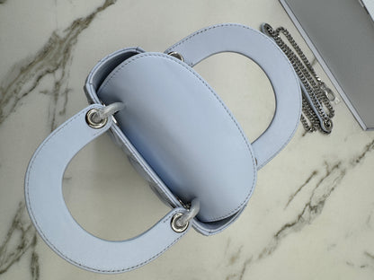 DIOR Mini Lady Dior Shirt Blue