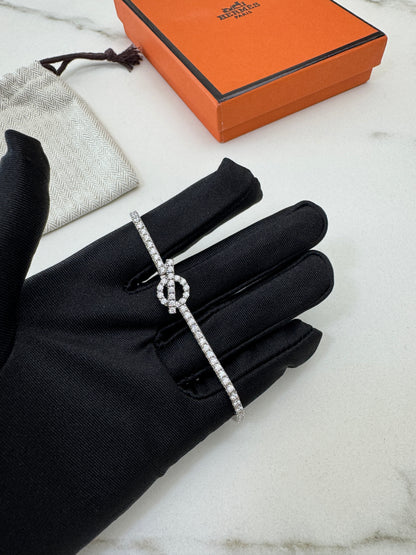 HERMES Finesse Bracelets 滿鑽