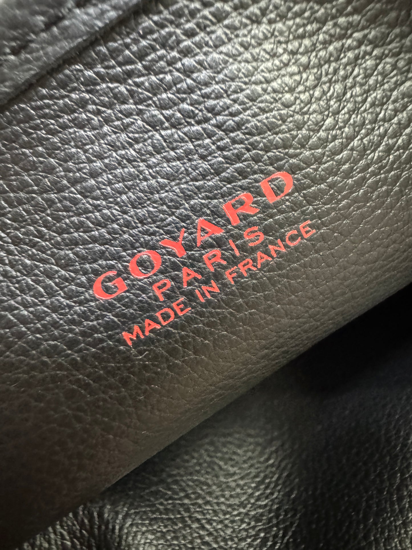 GOYARD 雙面皮款 迷你托特包 Anjour Tote Mini Black