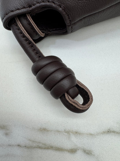 LOEWE Flamenco Purse Medium Dark Chestnut