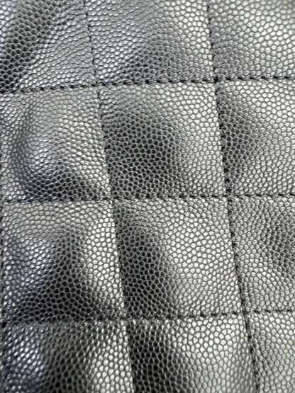 CHANEL 25Bag Medium 黑色荔枝皮