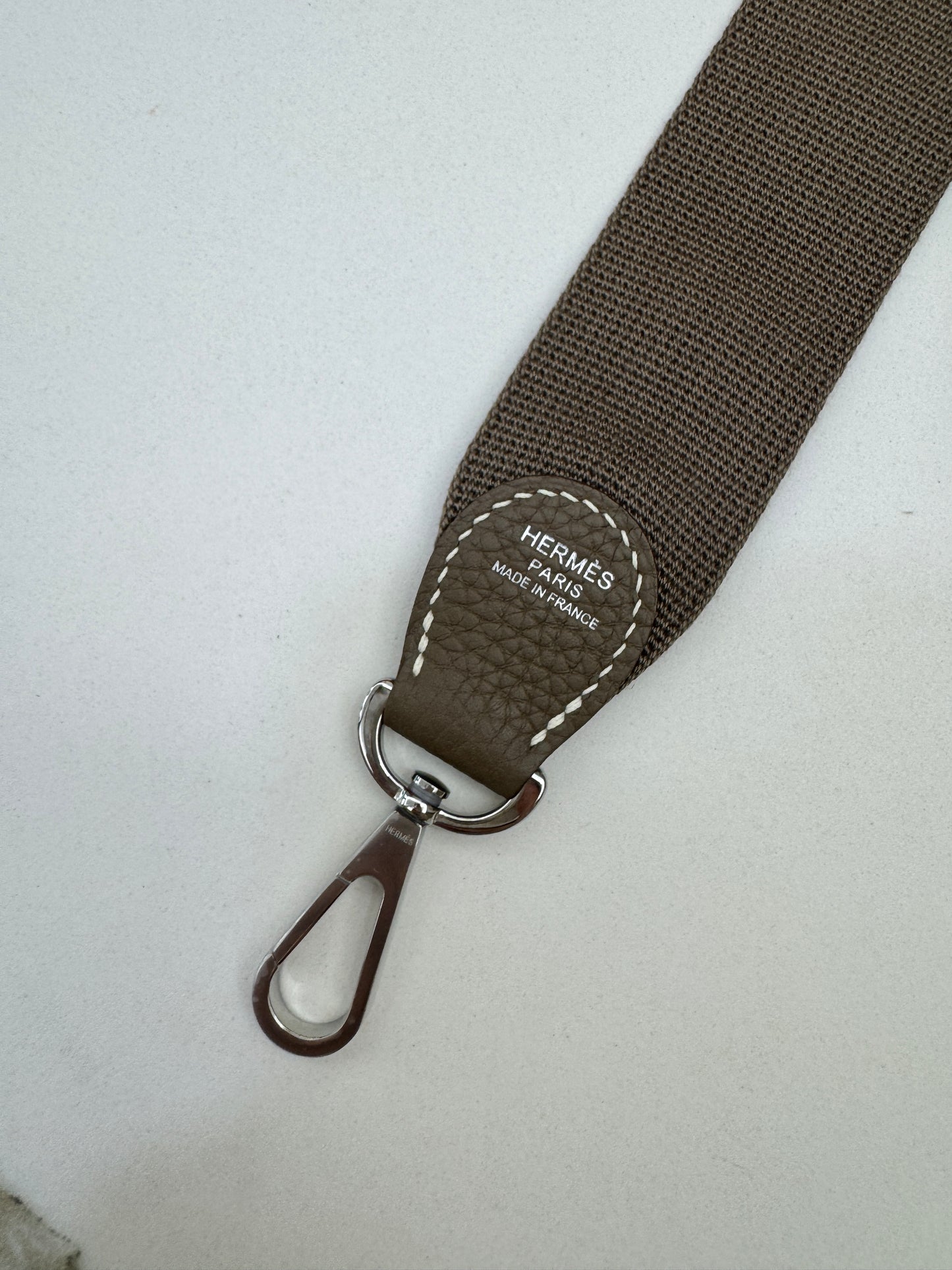 HERMES Evelyne 23 大象灰銀扣 Etoupe TC PHW