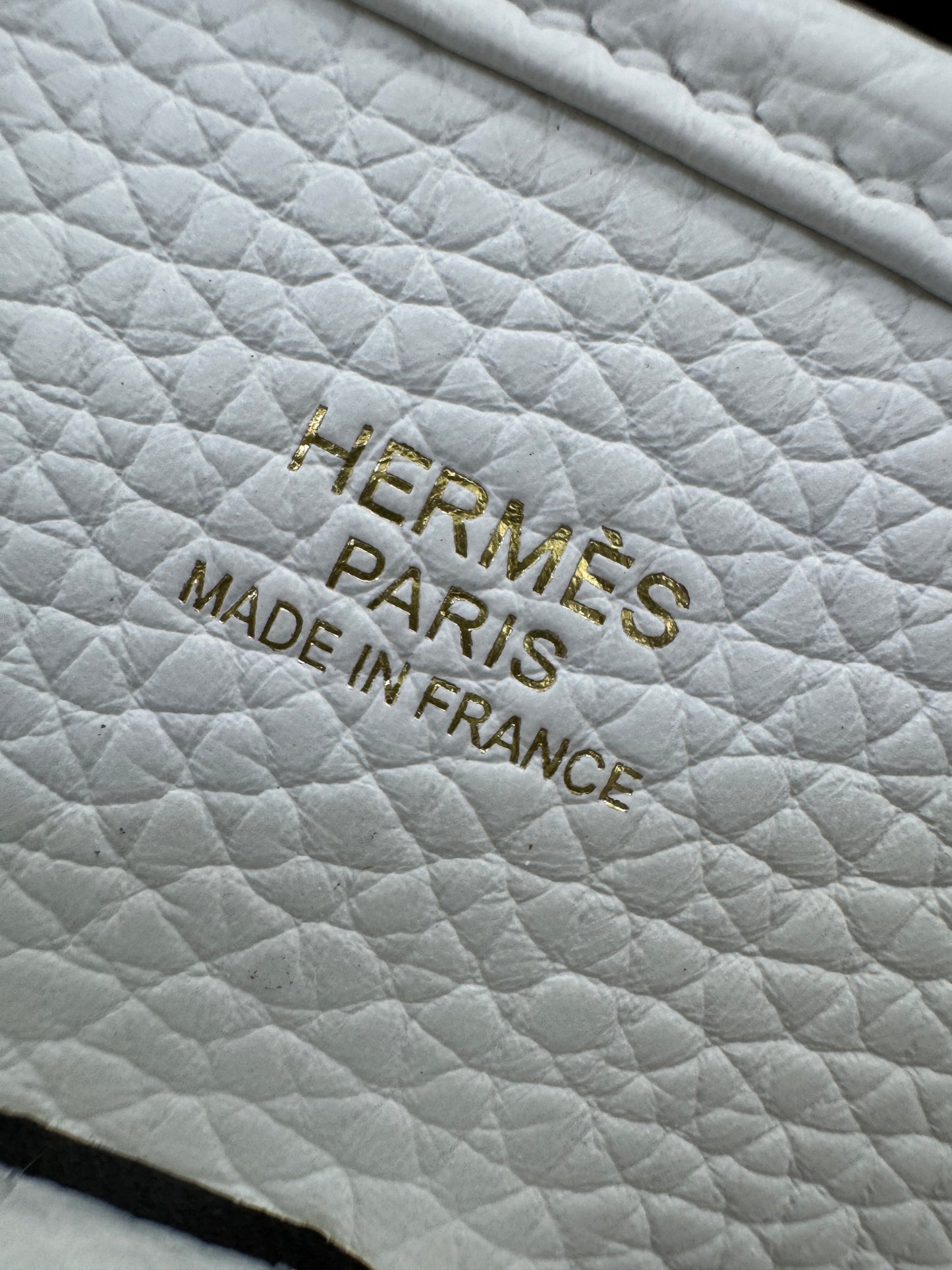 HERMES Evelyn29 新白色金扣 0U New White GHW