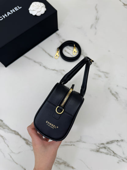 CHANEL 26A Mini 保齡球包 黑色
