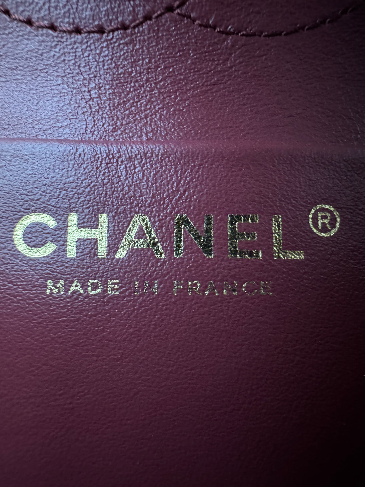 CHANEL Mini Maxi Flap 巧克力色