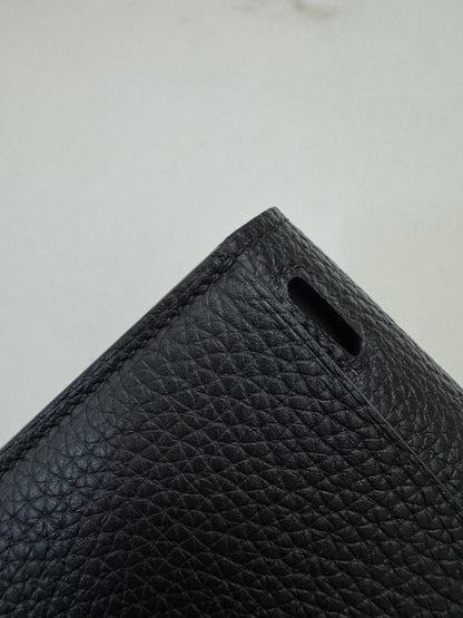 HERMES Halzan 25 黑金 Noir TC GHW