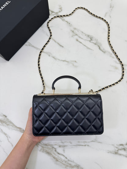 CHANEL Trendy CC 手柄woc wallet on chain