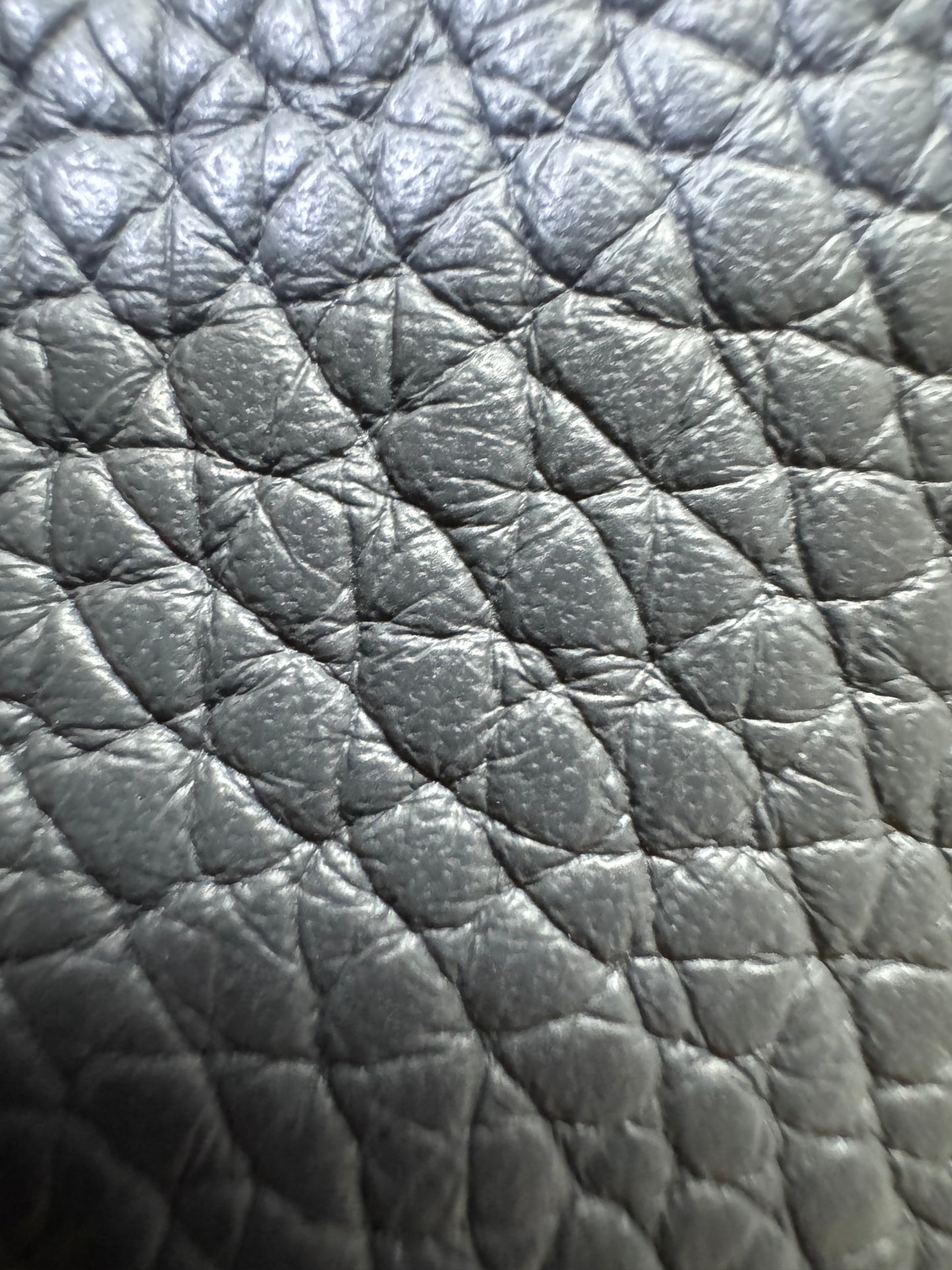 HERMES Mini Evelyn 石板灰銀扣 85 Ardoise PHW