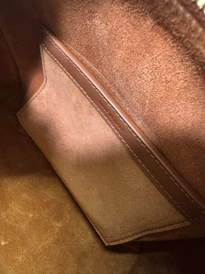 CELINE Triomphe Boston 棕色
