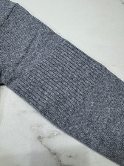 CHANEL 24B 羊絨開衫 灰色 100% cashmere