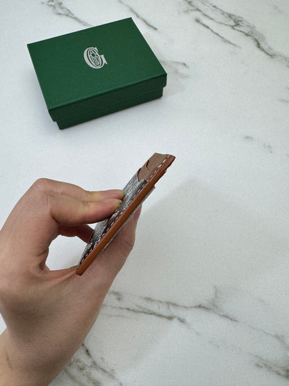 GOYARD St Sulpice Cardholder 焦糖棕