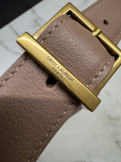 YSL LE 5 A7 Hobo 奶茶色 Small