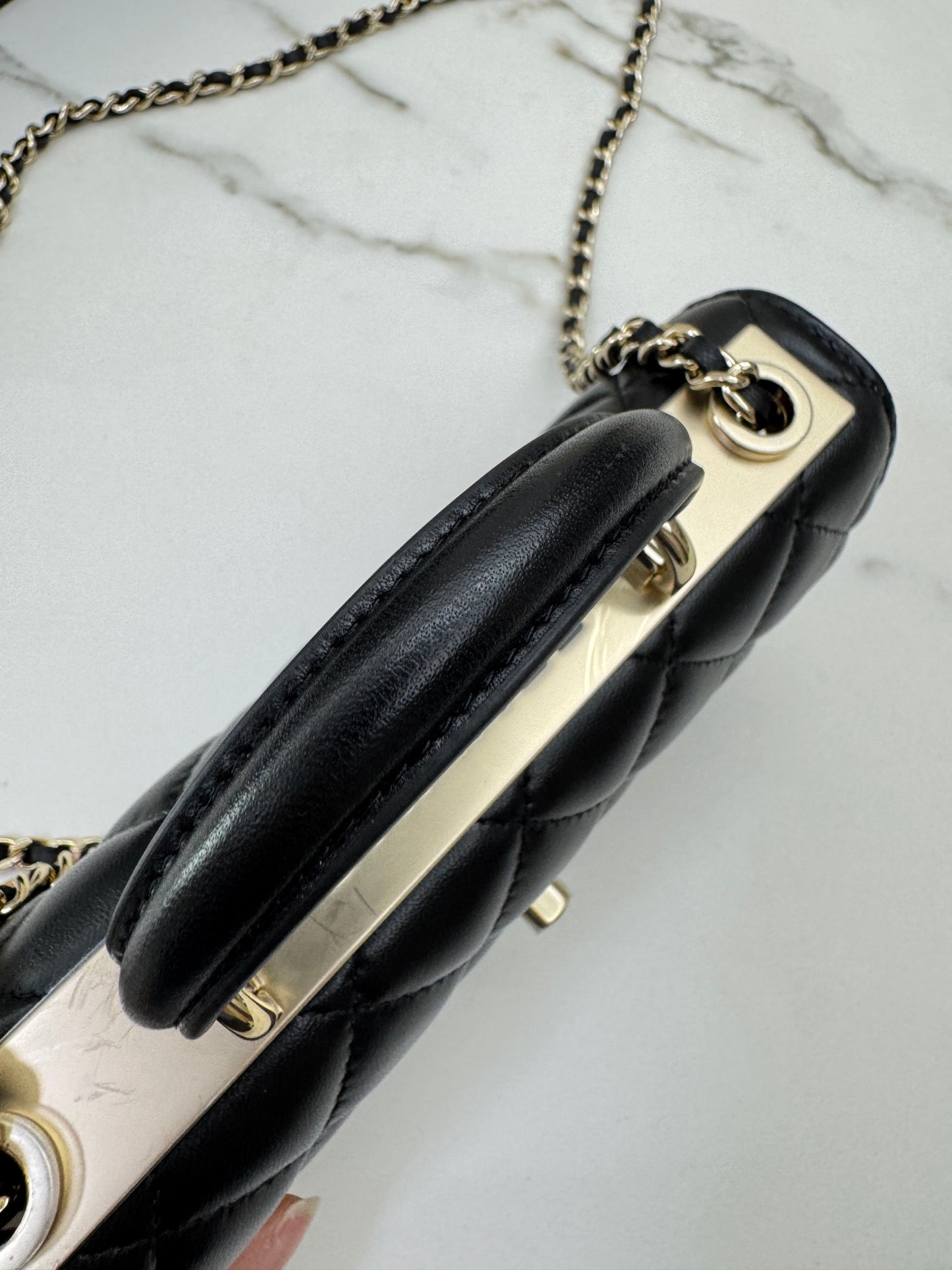 CHANEL Trendy CC 手柄woc wallet on chain