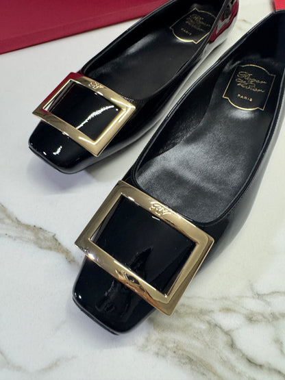 RV Trompette 漆皮芭蕾舞鞋