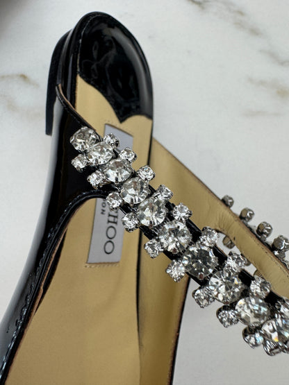 JIMMY CHOO Bling Flat 漆皮