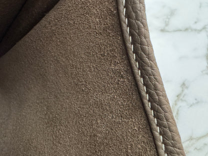 HERMES Evelyne 23 大象灰銀扣 Etoupe TC PHW