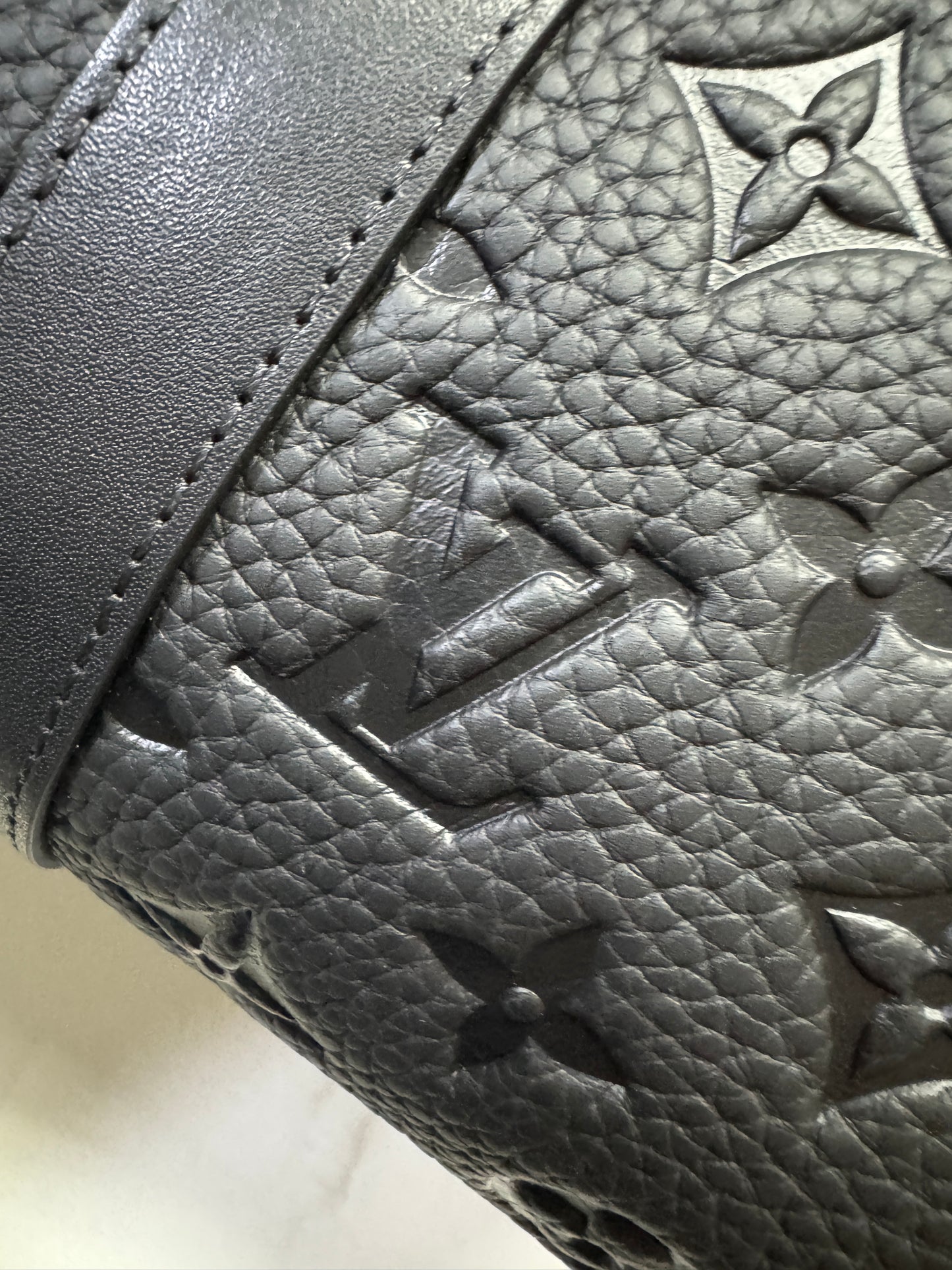 LV Keepall 35 全皮黑