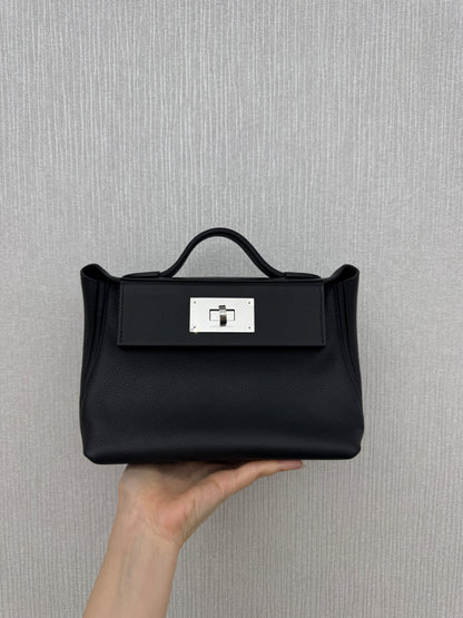 HERMES Mini 2424 黑銀
