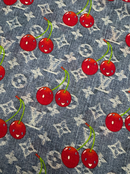LV X TM 櫻桃 140x140cm 披肩