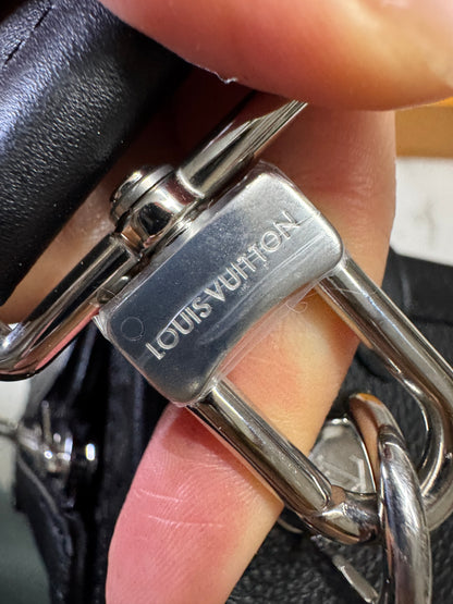 LV Side Trunk MM 黑色皮款