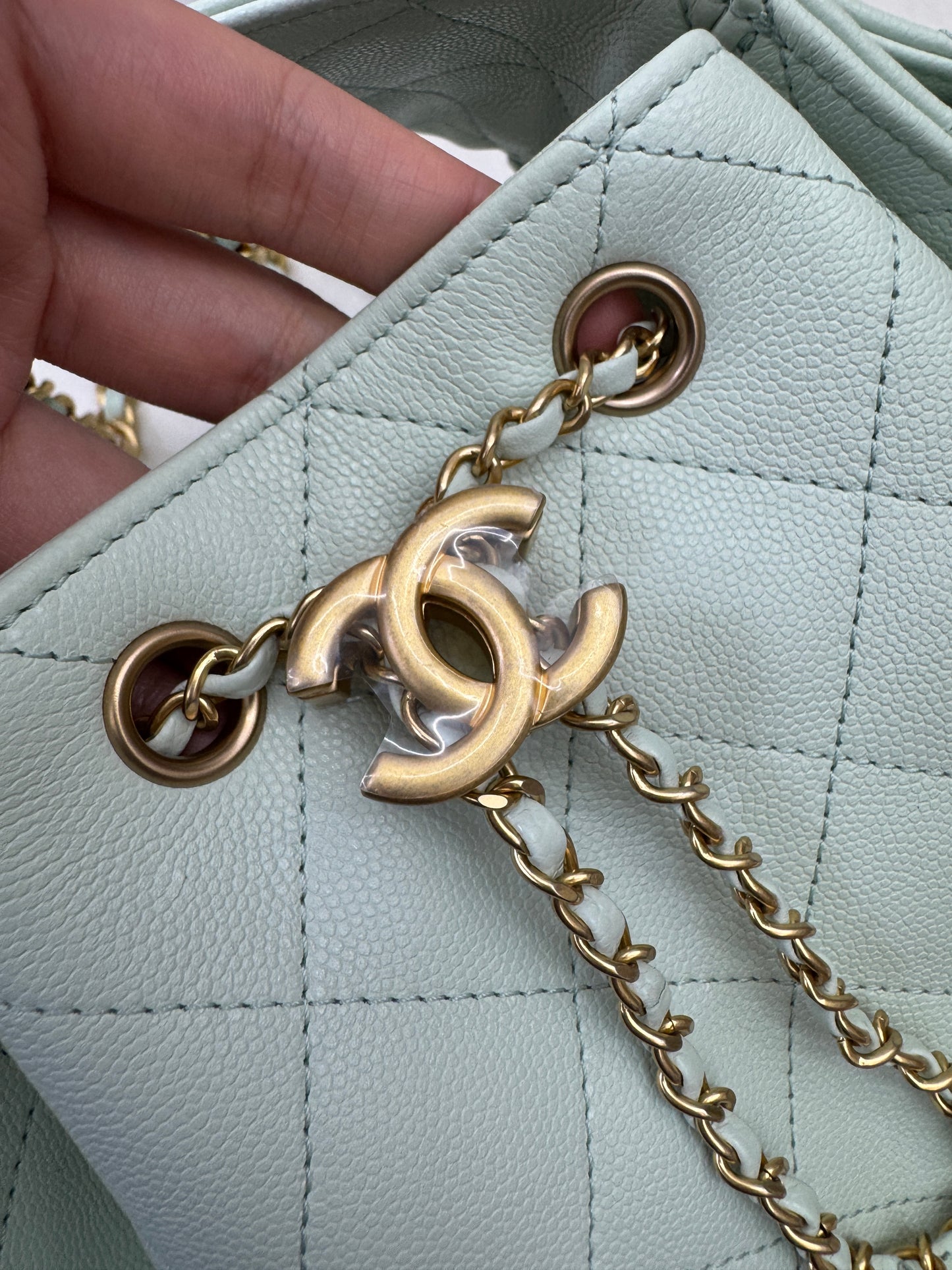 CHANEL 25 Bag Small 薄荷綠